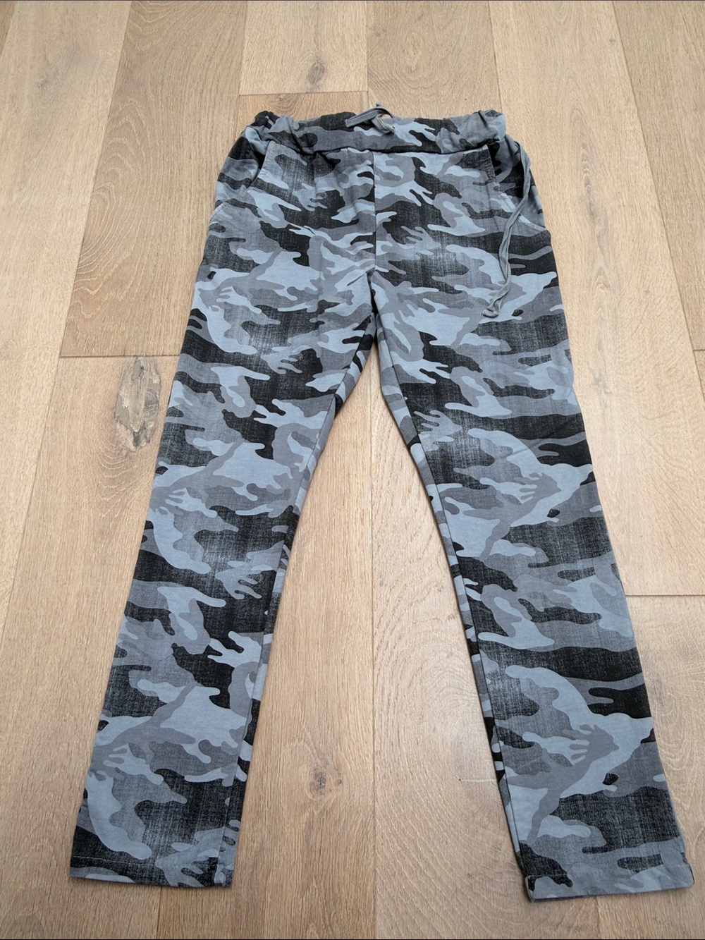 Light Blue Camo Joggers